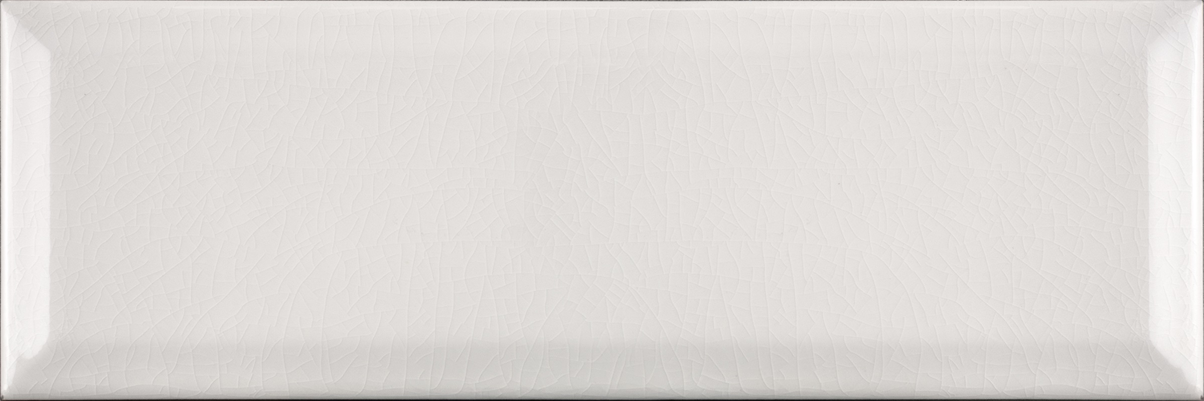 Metro Fliese krakeliert Craquelé Krakelee weiß glänzend Facettenfliese Havana