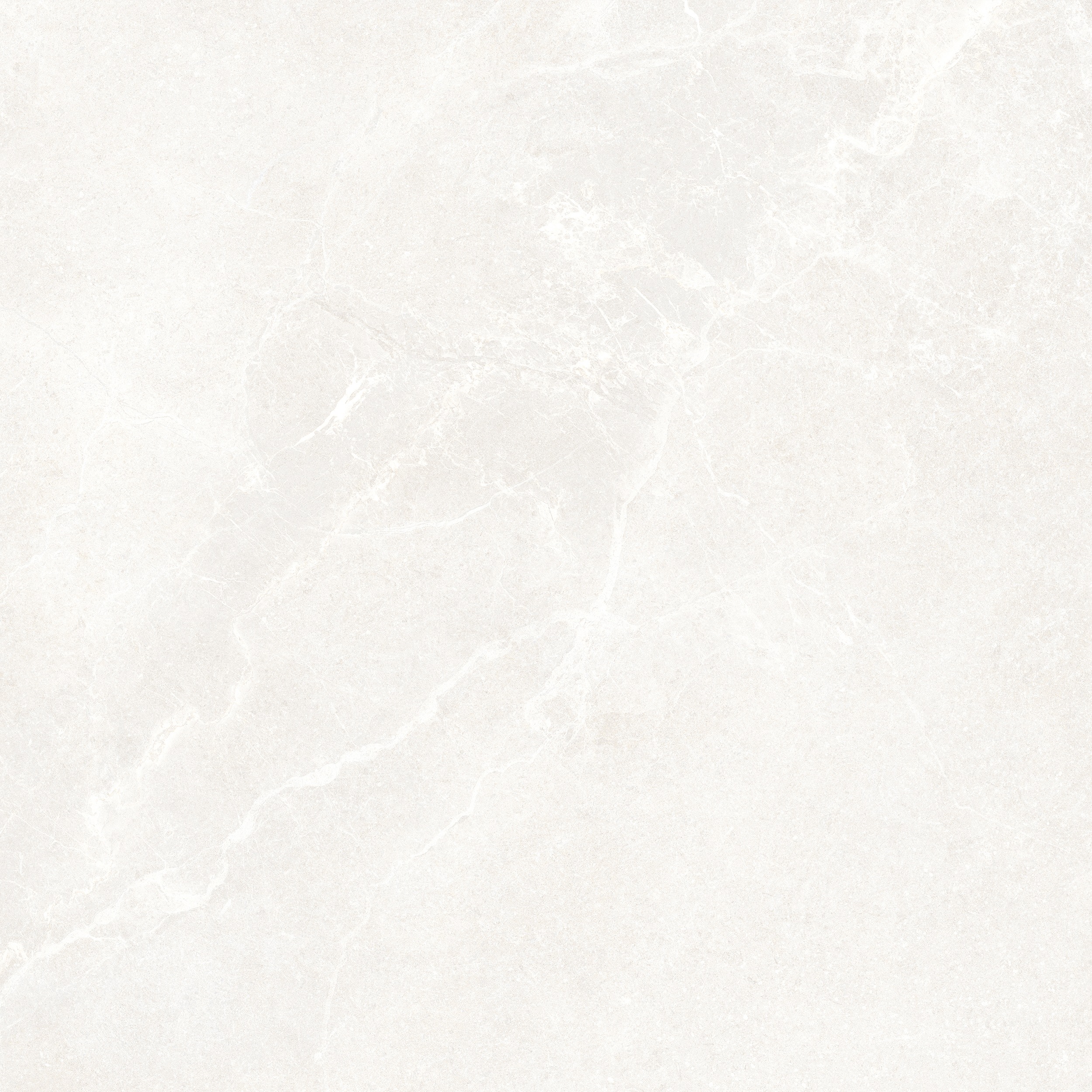 60x60 cm La Fabbrica Noble Stone White Fliese in Steinoptik als Bodenfliese Wandfliese weiß