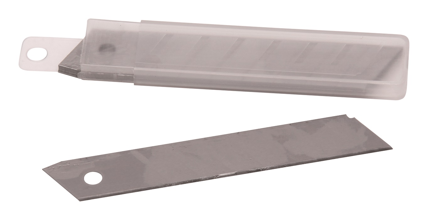 Ersatz-Abrechklingen für Profimesser Biko - 18mm, 10 Stück Hufa