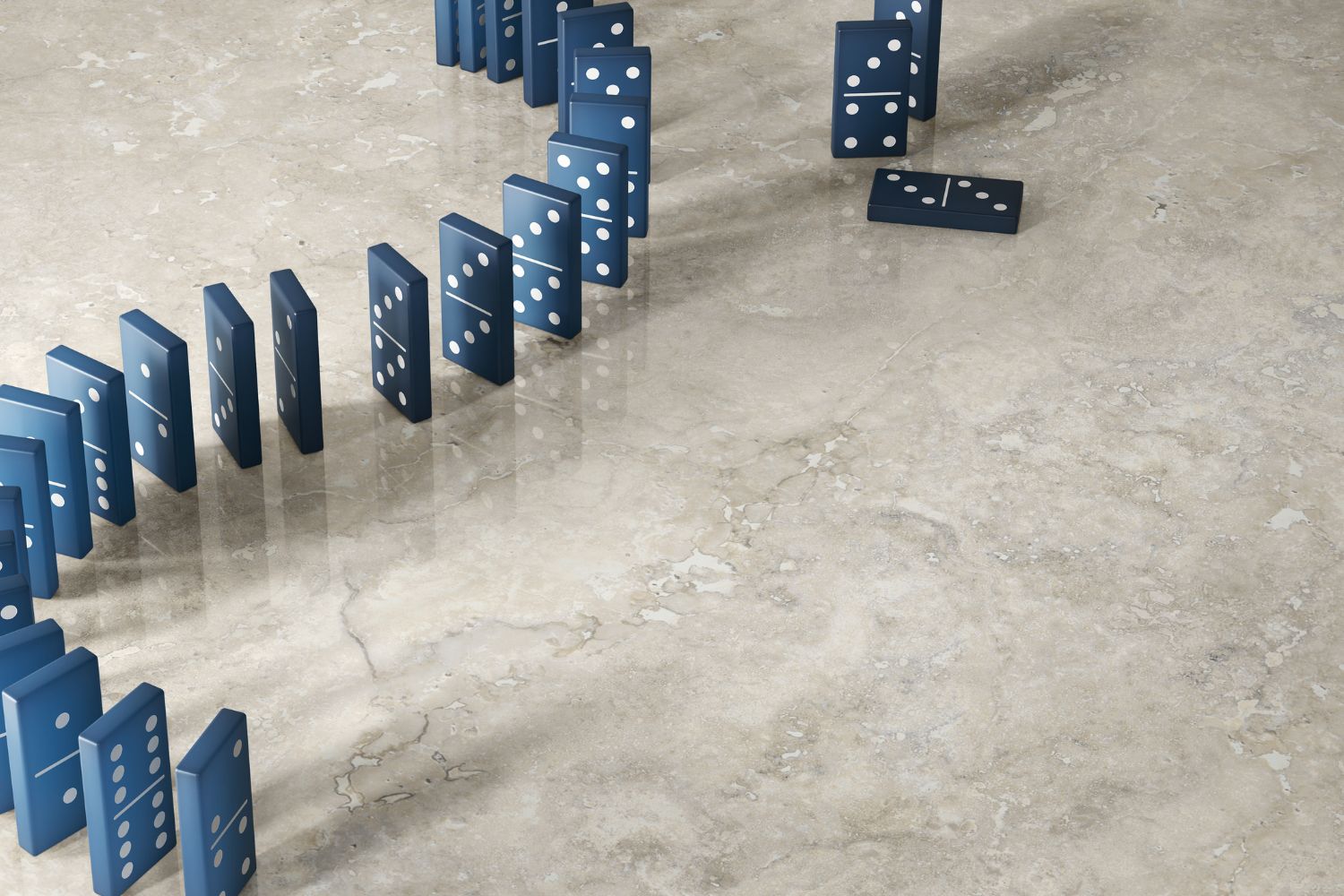 Fliese elegante Travertin-Steinoptik poliert "Invictus Cross Pearl Krystal" rektifiziert