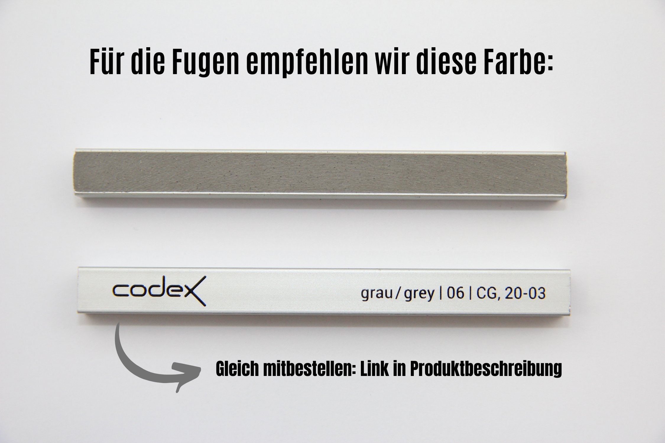 Fugenfarbe Grau für Fliesen