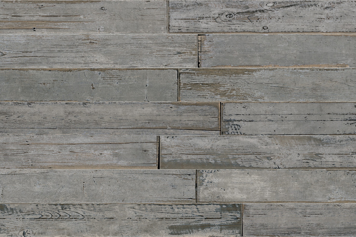 Fliese Vintage Holzoptik Blendart Grey Sant Agostino 15x120 cm Bodenfliese rustikal Scrapwood hellgrau
