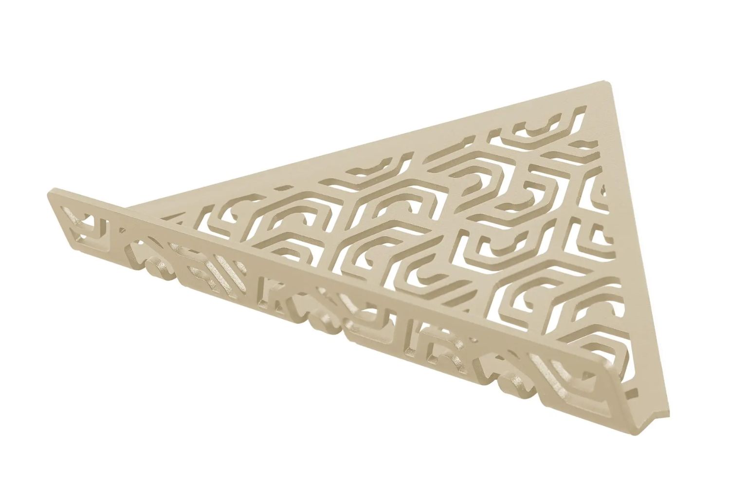 Dural Duschablage TSAC11 PM1+ mit Haken nachträglich einbaubar Sand beige Feinstruktur 28x20x0,3 cm