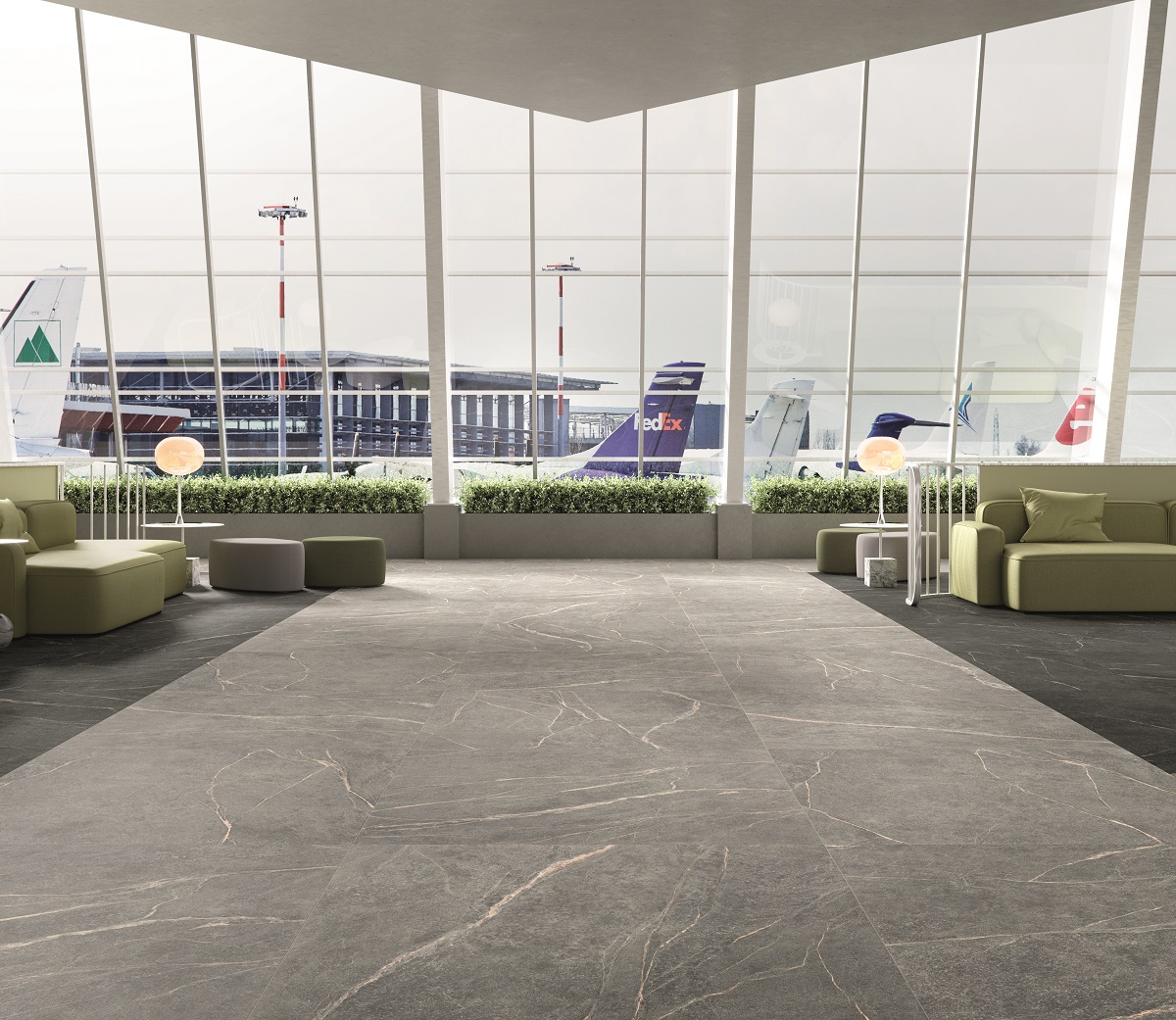 Fliese Speckstein-Optik grau matt Soap Stone Grey Cercom