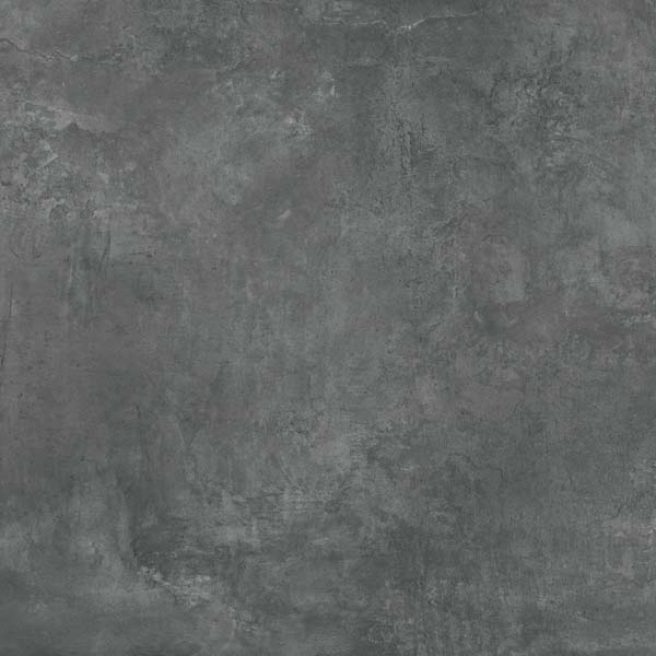 Fliese Betonoptik Zementoptik anthrazit schwarz 120x120 cm "Ground Marengo" rektifiziert