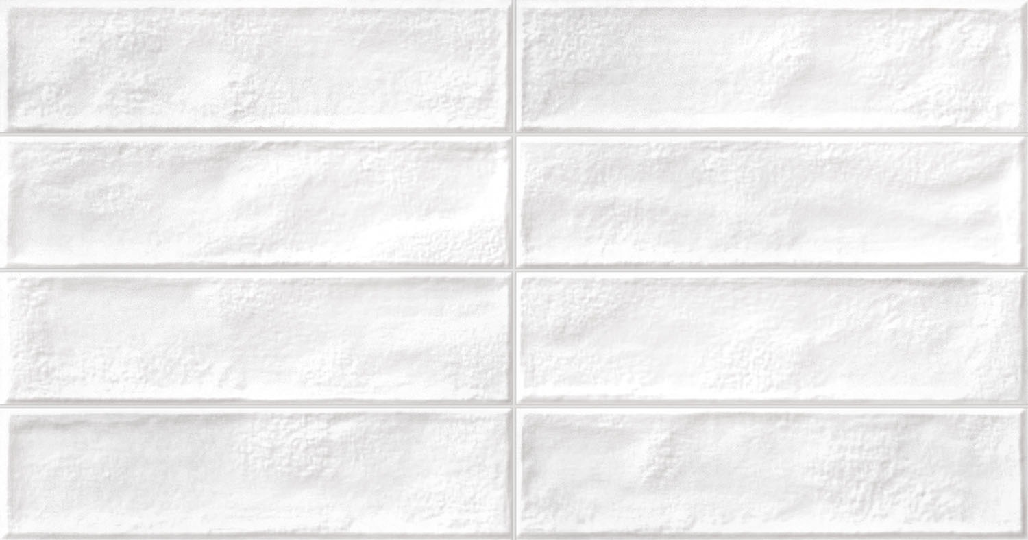 Wandfliesen Metrofliesen Manhatten White 31x60 cm weiß Metro-Fliesen