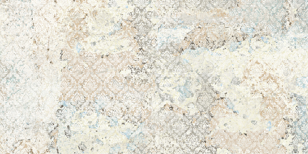 Fliese Ornamente Vintage Teppichoptik beige Carpet Sand natural