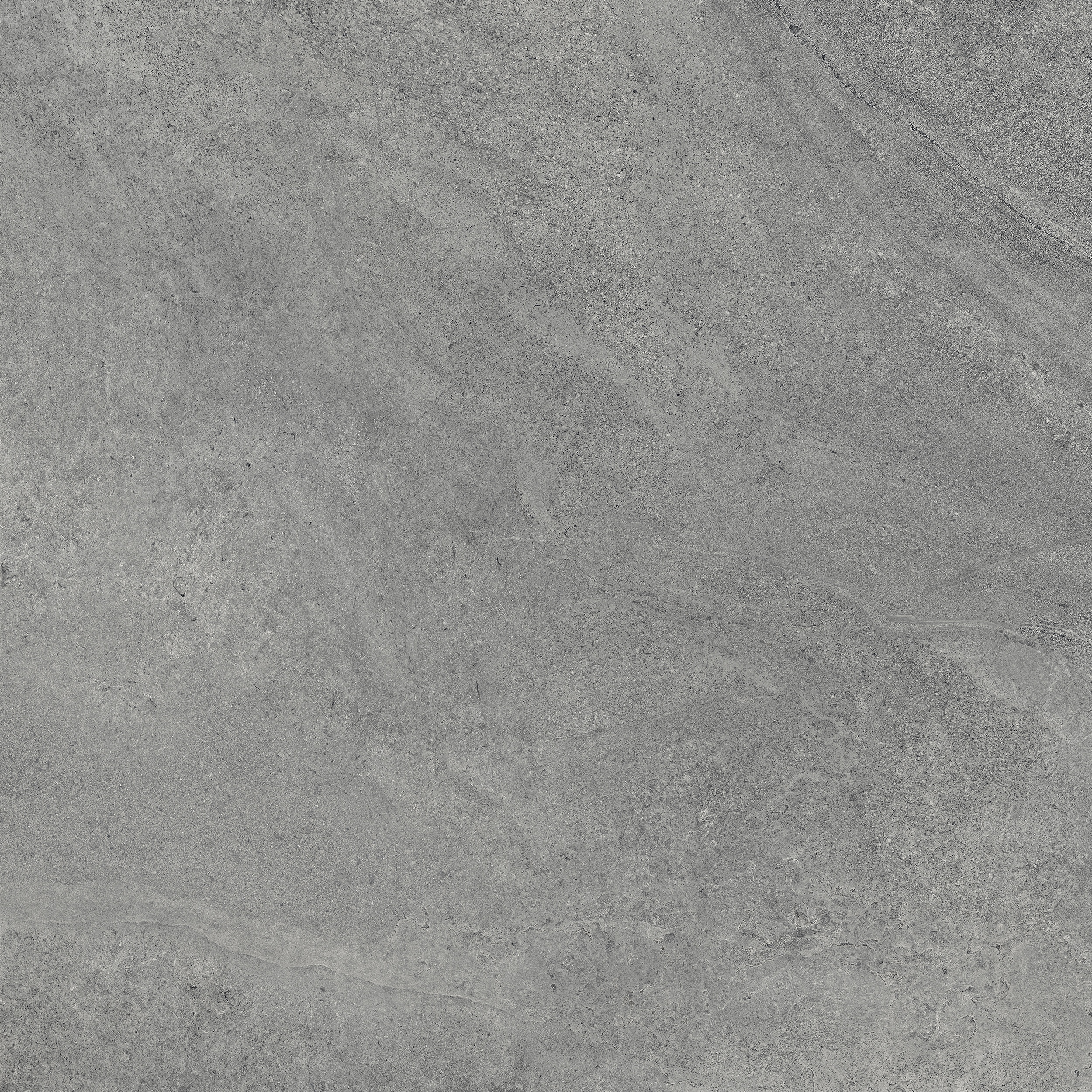 120x120 cm Fliese Natursteinoptik Sant Agostino Bergstone Dark Steinoptik grau