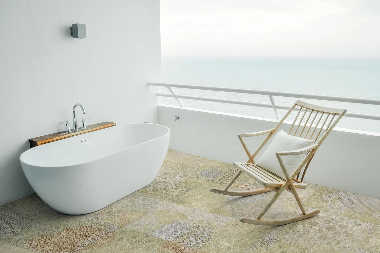 Aparici Terrassenplatte Bohemian Blend Teppichoptik Vintage mehrfarbig