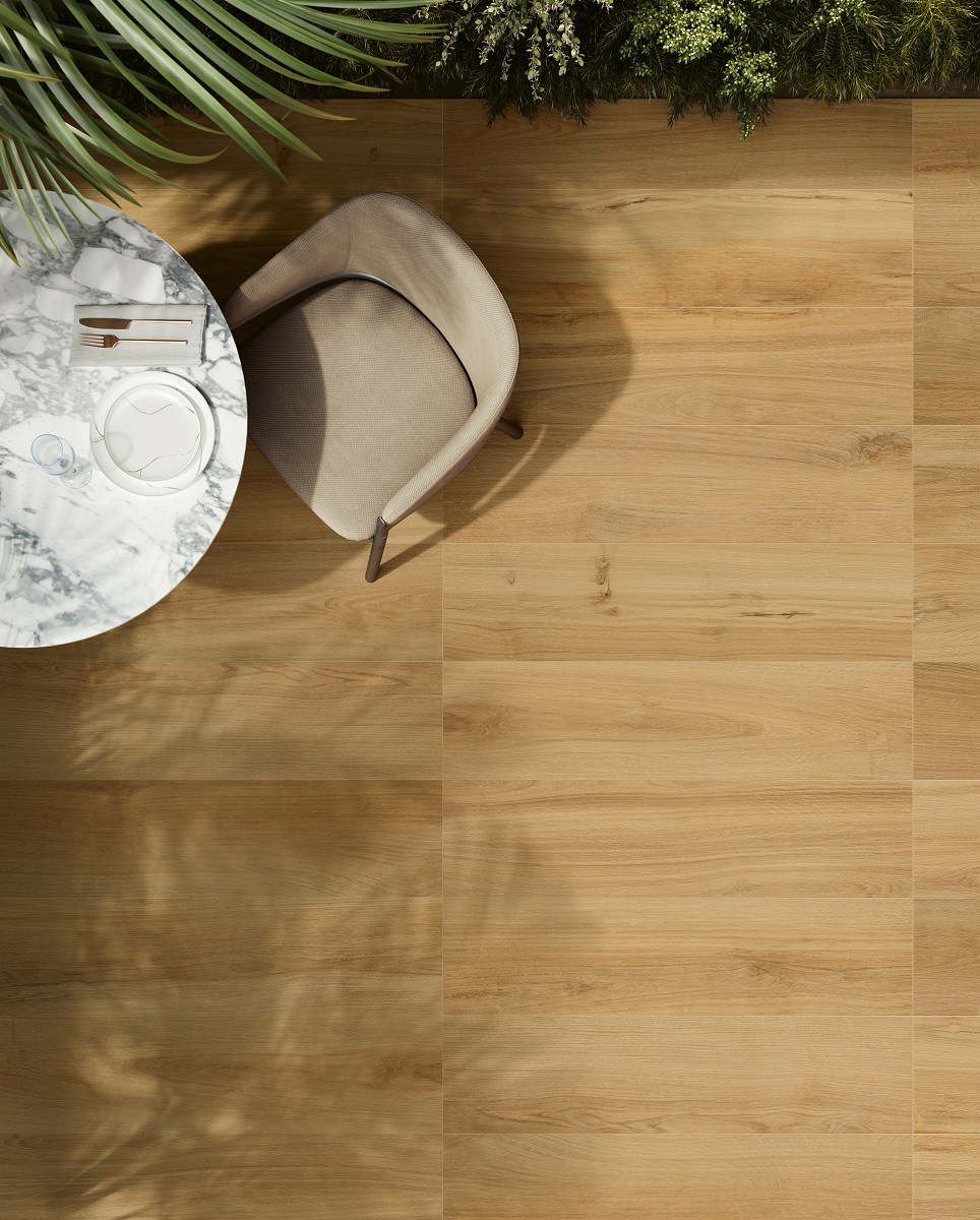 Fliese Holzoptik junge Eiche I Roveri Rovere Naturale