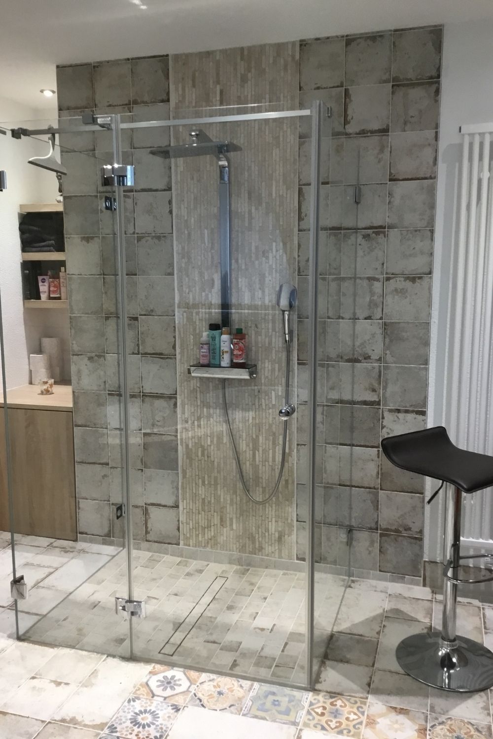 Fliese Vintage Retro weiß-grau "Havana Sugar Cane (Bianco)" CIR (Farbmischung nach Zufall)