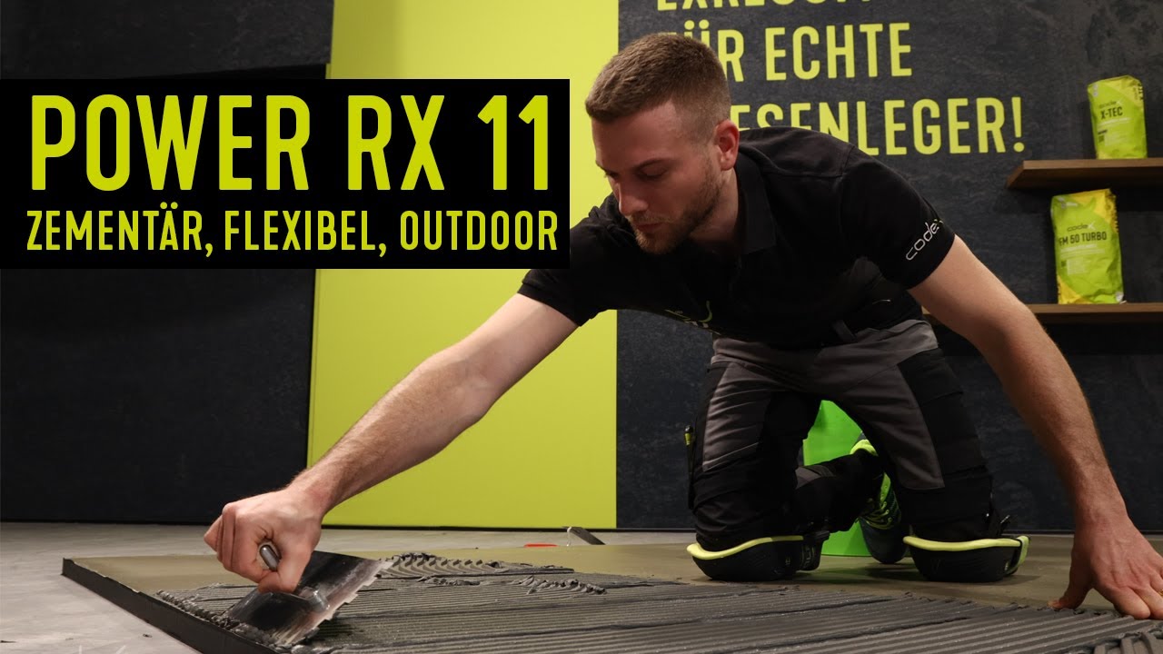 2K Fliesenkleber Flexkleber "Codex Power RX 11 Outdoor" für Außen & Nassräume 28 kg