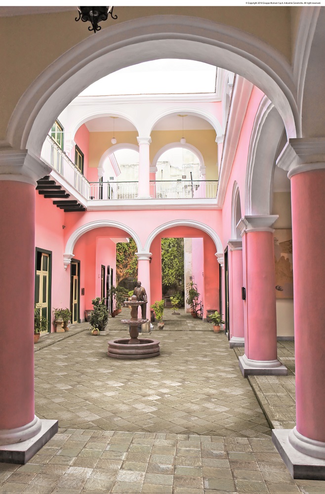 Fliese Vintage Retro grün-beige Havana Mojito verde CIR Farbmischung nach Zufall