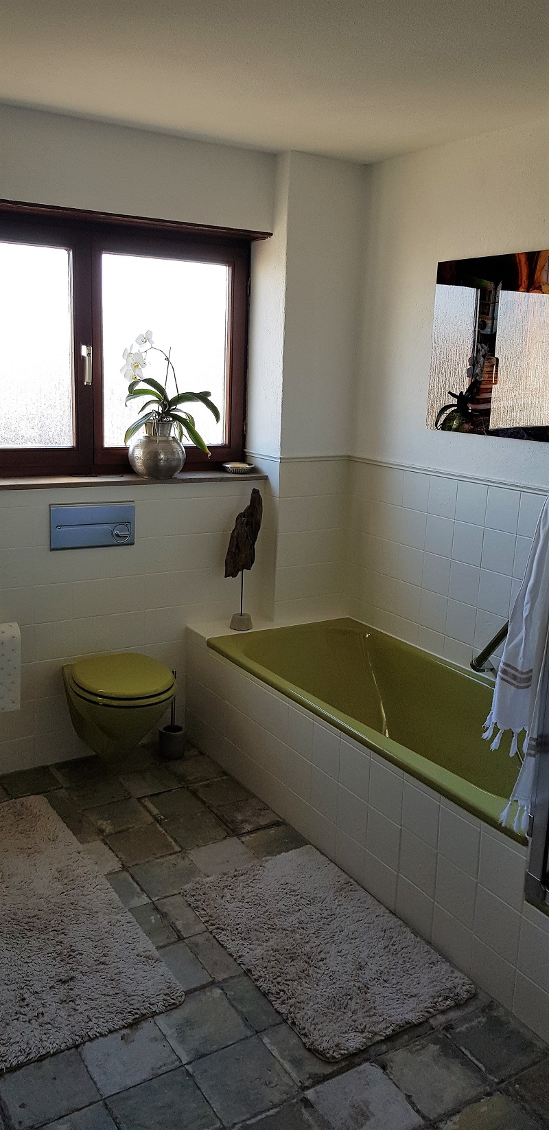 Fliese Retro Vintage mediterran grün beige Havana Mojito verde CIR