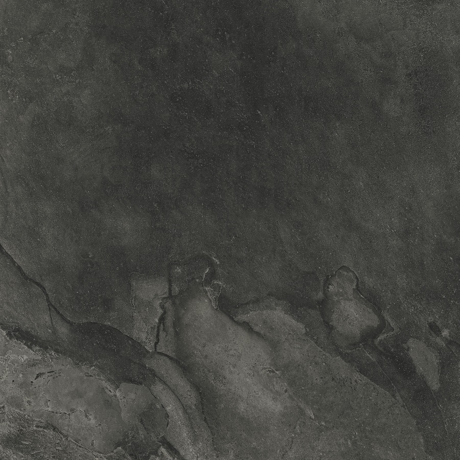 Fliese Schiefer-Steinoptik schwarz 60x60 cm "Makai Marengo" rektifiziert