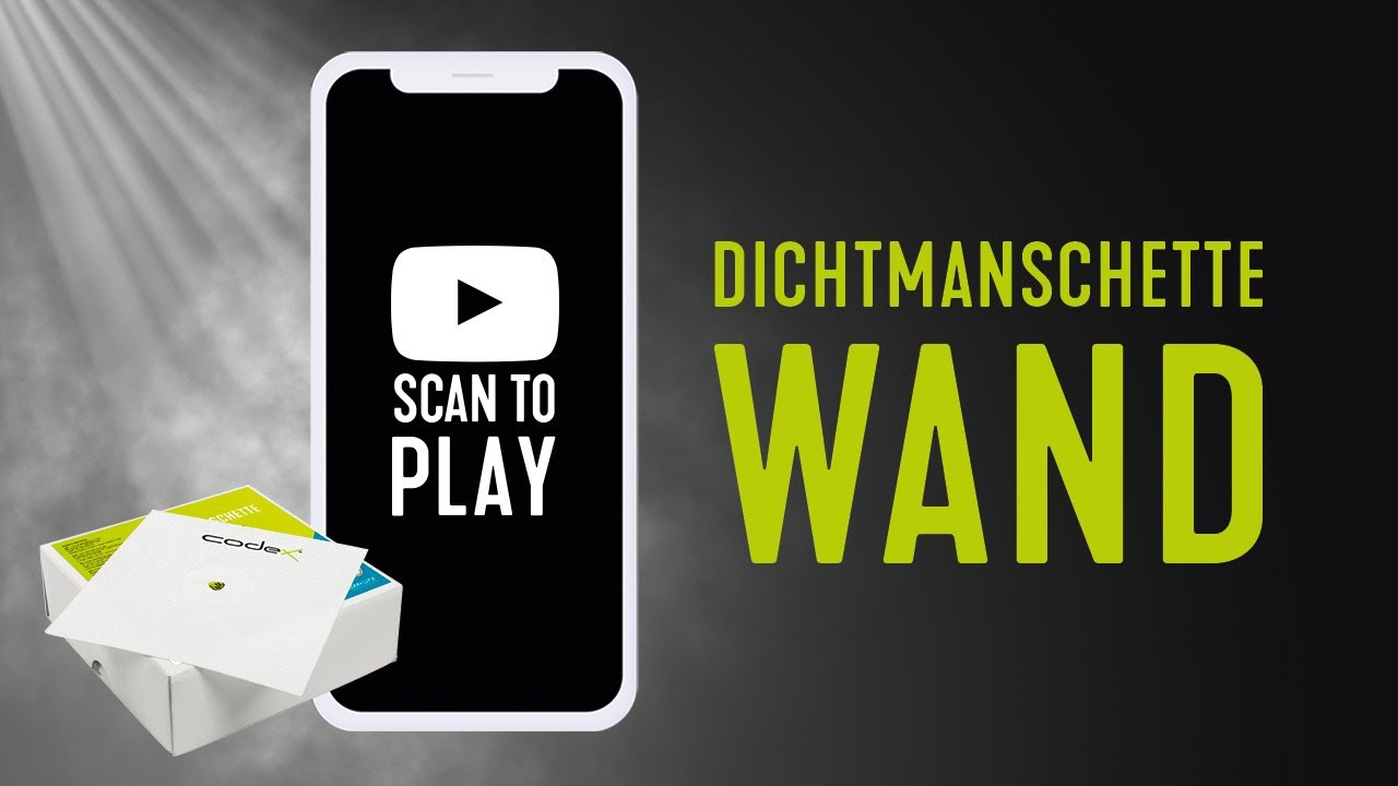 Dichtmanschette "Codex Wand 15" Abdichtung für Rohrdurchführungen Ø 15-30mm