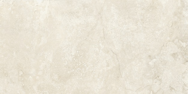 Fliese elegante Travertin-Steinoptik poliert "Invictus Cross Ivory Krystal" rektifiziert