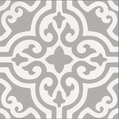 Fliese Patchwork Dekor Zementoptik grau Contrasti Grigio Decoro Mix Ragno by Marazzi