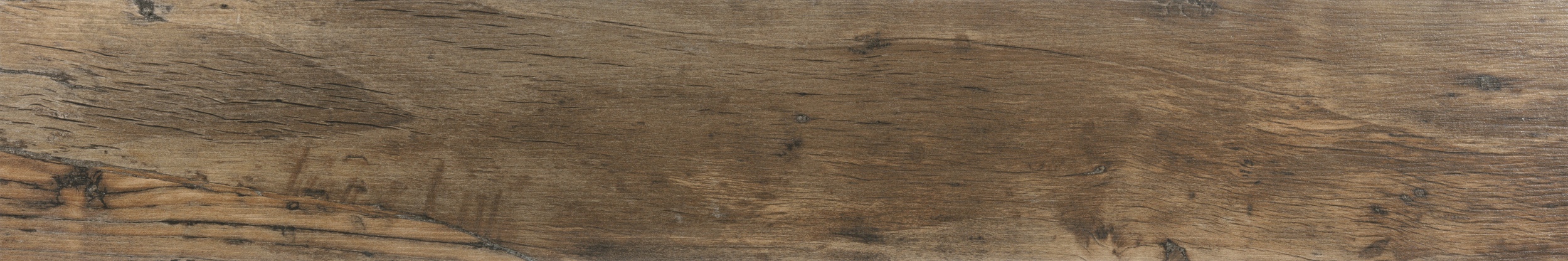 Bodenfliese Vintage Holzoptik Firewood Warm rustikal gealtert 20x120 cm Fliese grau-braun