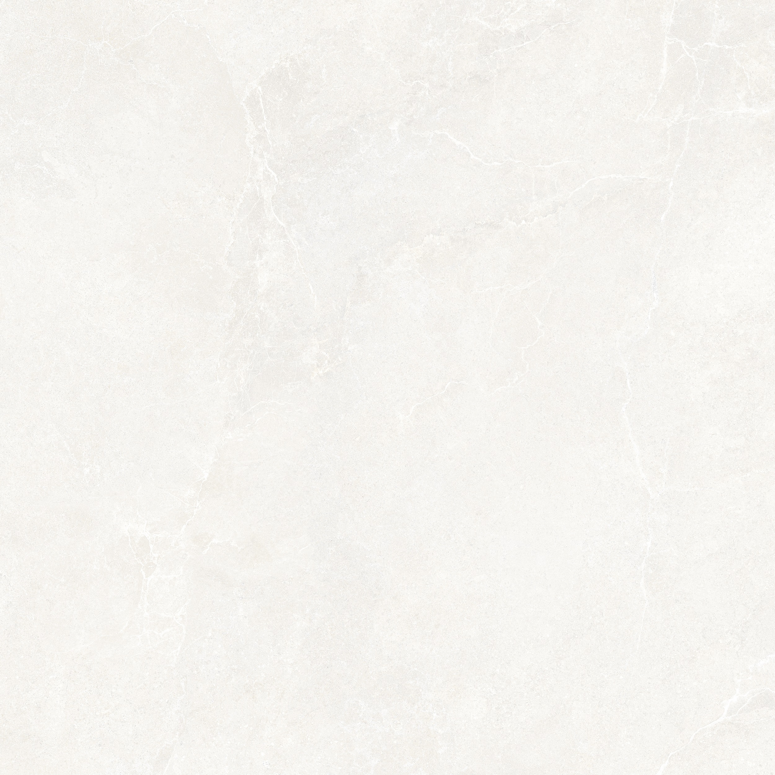 100x100 cm La Fabbrica Noble Stone White Fliese in Steinoptik als Bodenfliese Wandfliese weiß