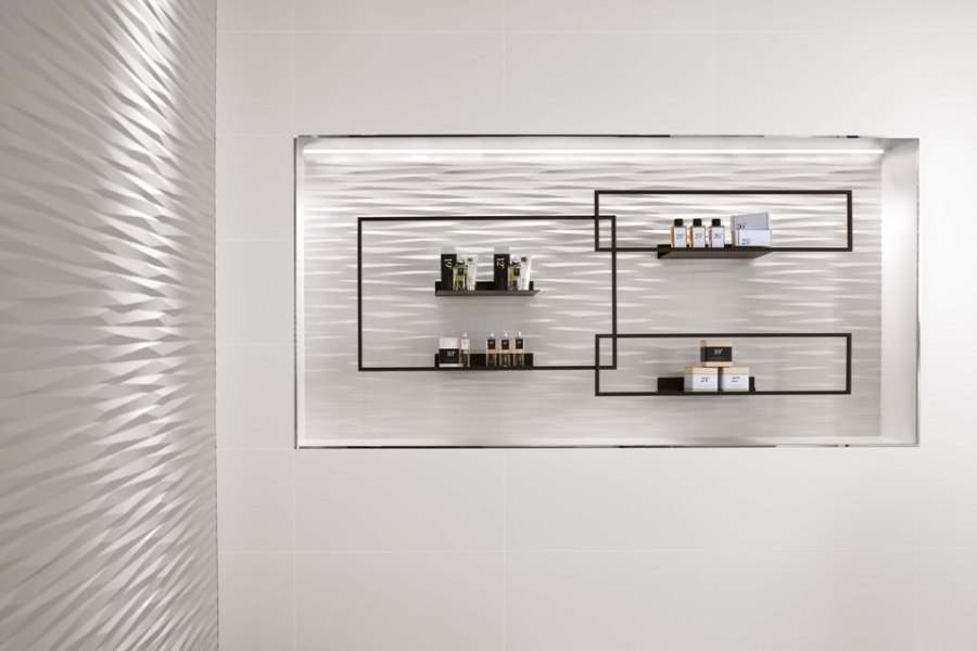 Wandfliese weiß matt 40x80 Solid White Atlas Concorde bei Fliesenprofi kaufen