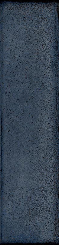 Fliese unregelmäßige Oberfläche 5x20 cm "Tetris Ocean" dunkelblau glänzend