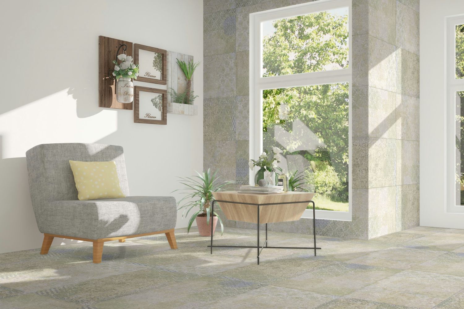 Bodenfliese Bohemian Blend von Aparici Vintage-Teppichoptik mehrfarbig