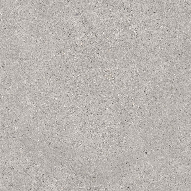 Fliese Kalkstein-Optik grau matt "Serenna Grey" Feinsteinzeug rektifiziert