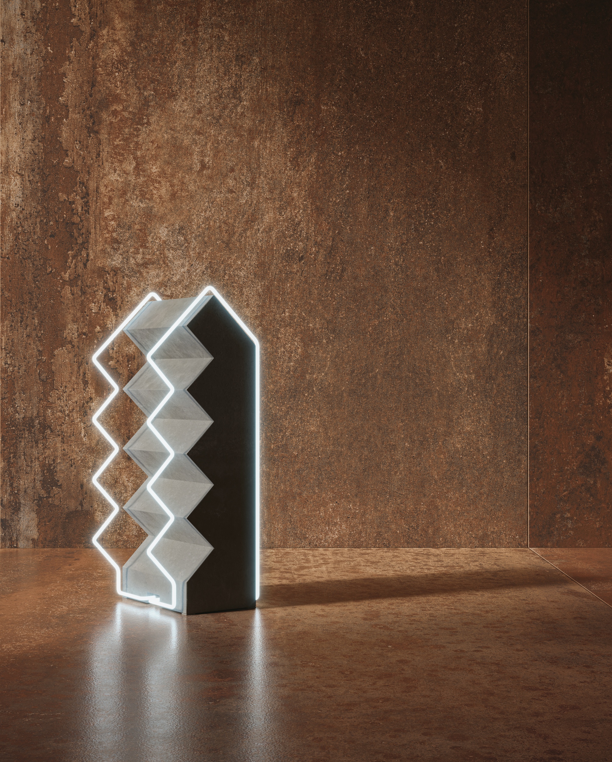 Fliese Metalloptik Serenissima Costruire Metallo Rame Bodenfliesen Wandfliesen rot-braun Kupfer Rost