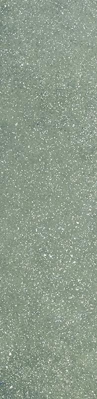 Fliese unregelmäßige Oberfläche 5x20 cm "Tetris Muschio" grün matt