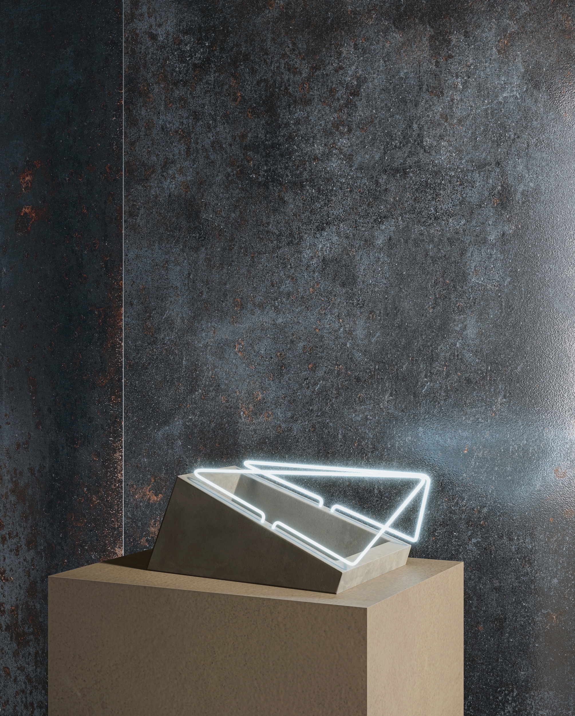 Fliese Metalloptik Serenissima Costruire Metallo Nero Bodenfliesen Wandfliesen dunkelgrau braun