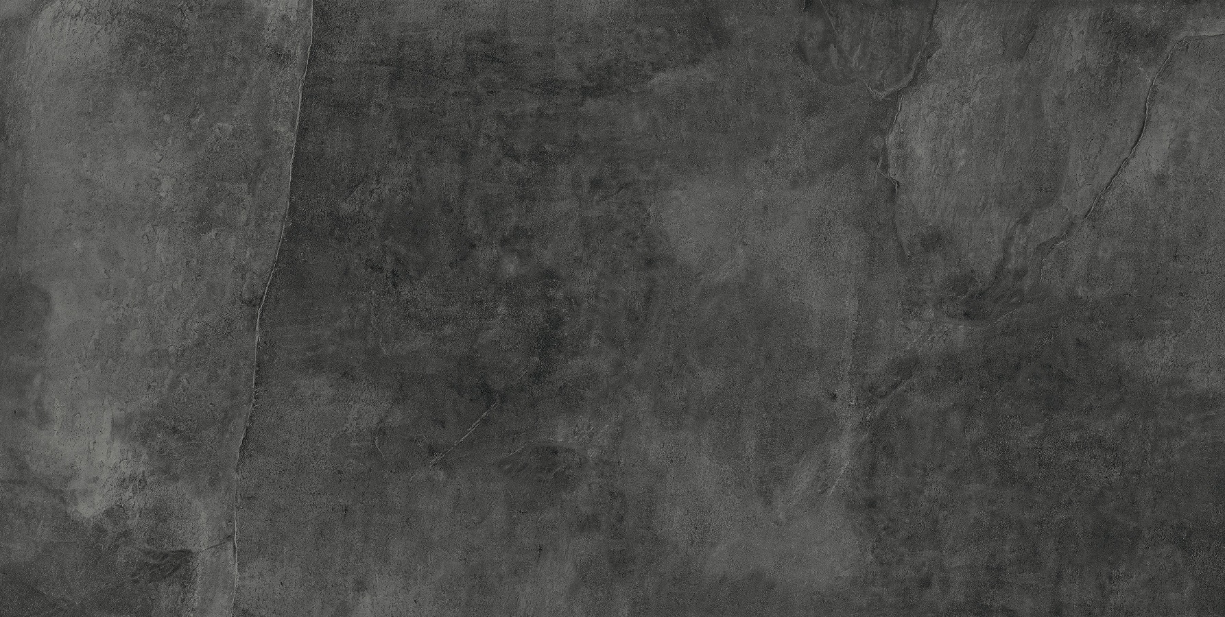 Fliese Schiefer Optik schwarz matt Großformat kalibriert 60x120cm Makai Marengo