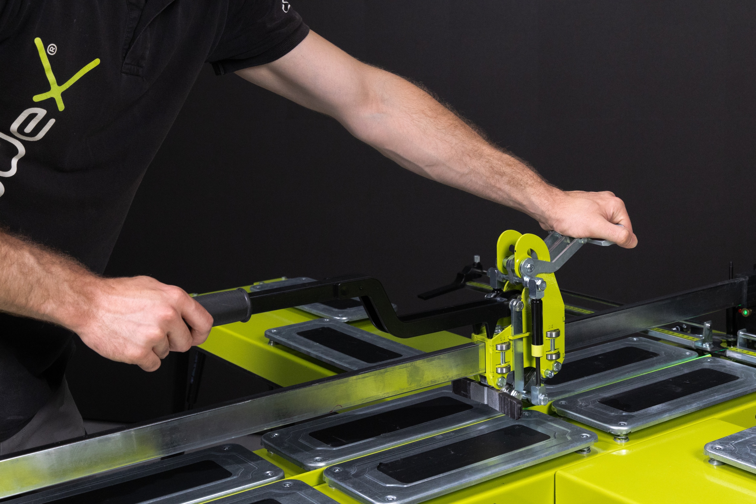 Profi Fliesenschneider-Set Codex X-Cut 1200 mit Laser 120 cm Schnittlänge