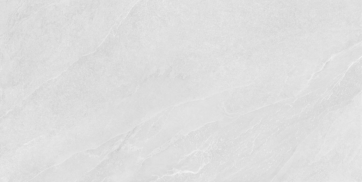 Fliese Schiefer-Steinoptik weiß "Ardesia White" rektifiziert