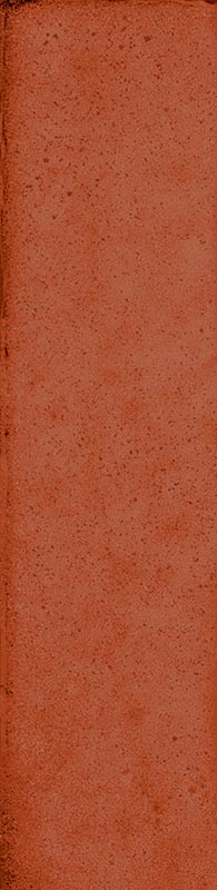 Fliese unregelmäßige Oberfläche 5x20 cm "Tetris Coral" orange glänzend