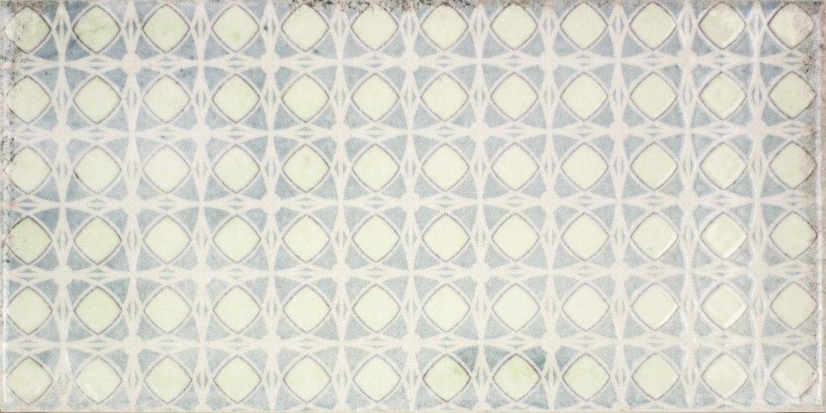 Dekorfliese Mix mediterran Retro Vintage beige glänzend Vita Natura Decor Mix Fabresa