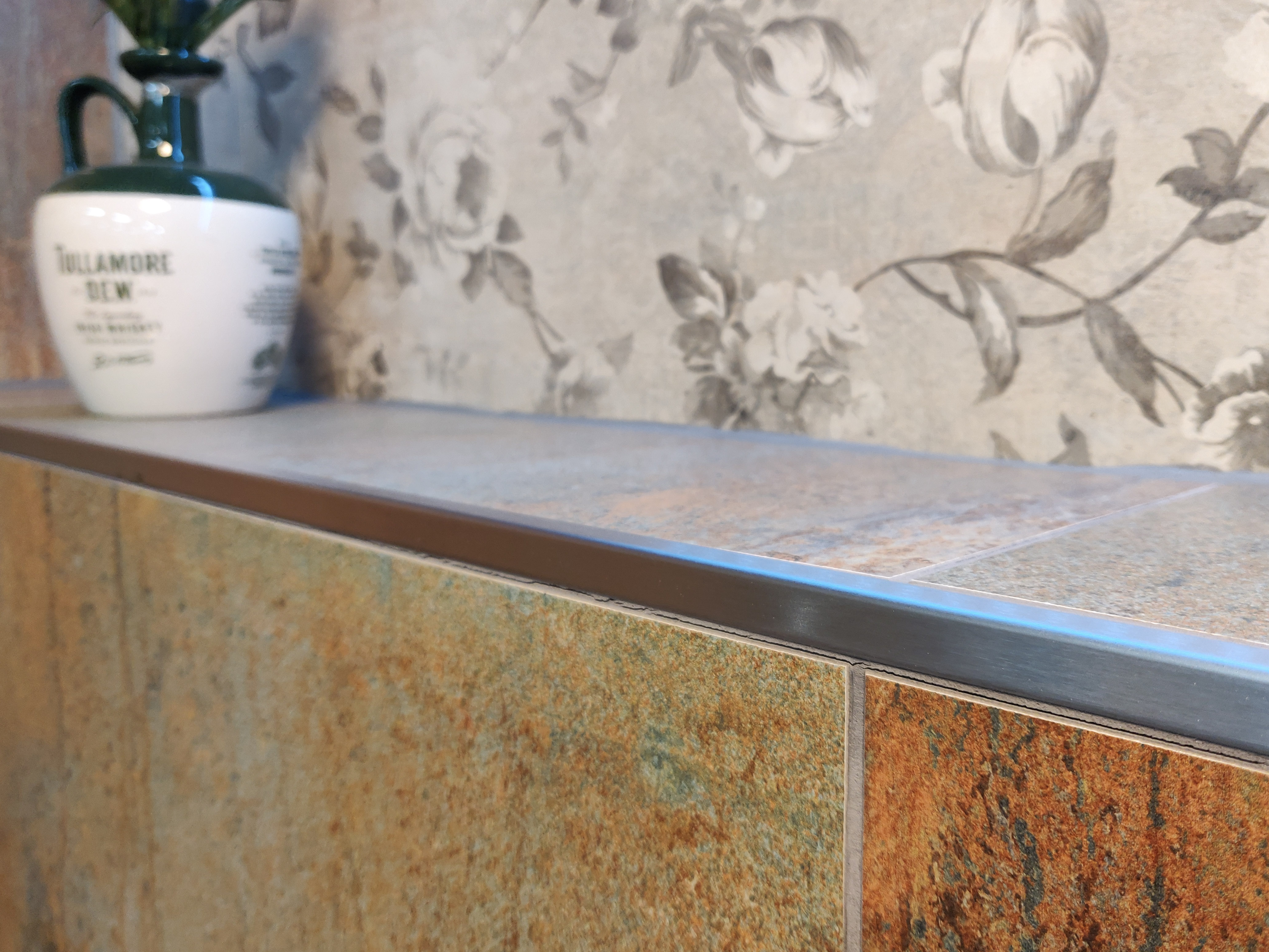 Quadratprofil Edelstahl gebürstet