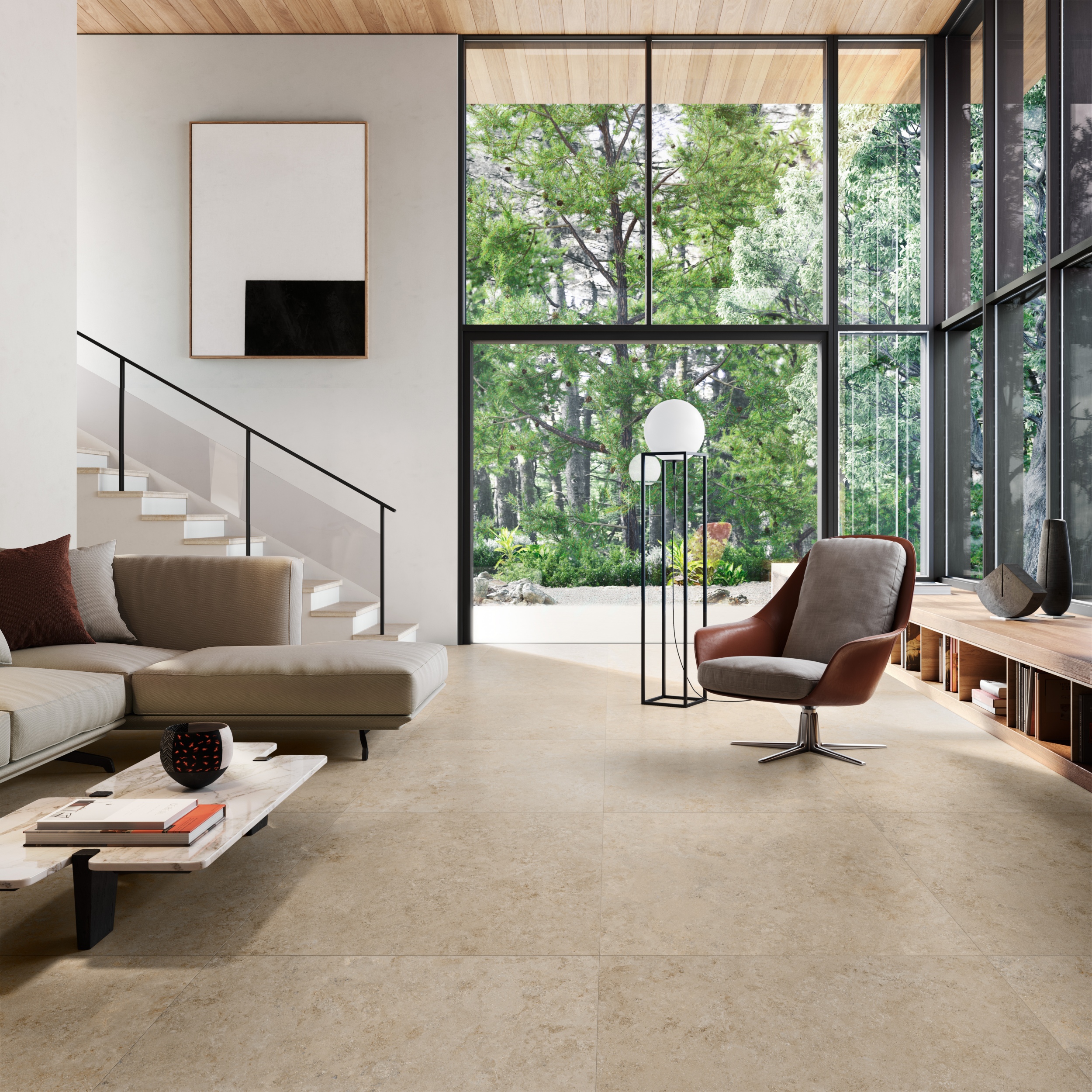 Fliese Steinoptik Unionstone Jura Stone beige Sant Agostino Natursteinoptik#