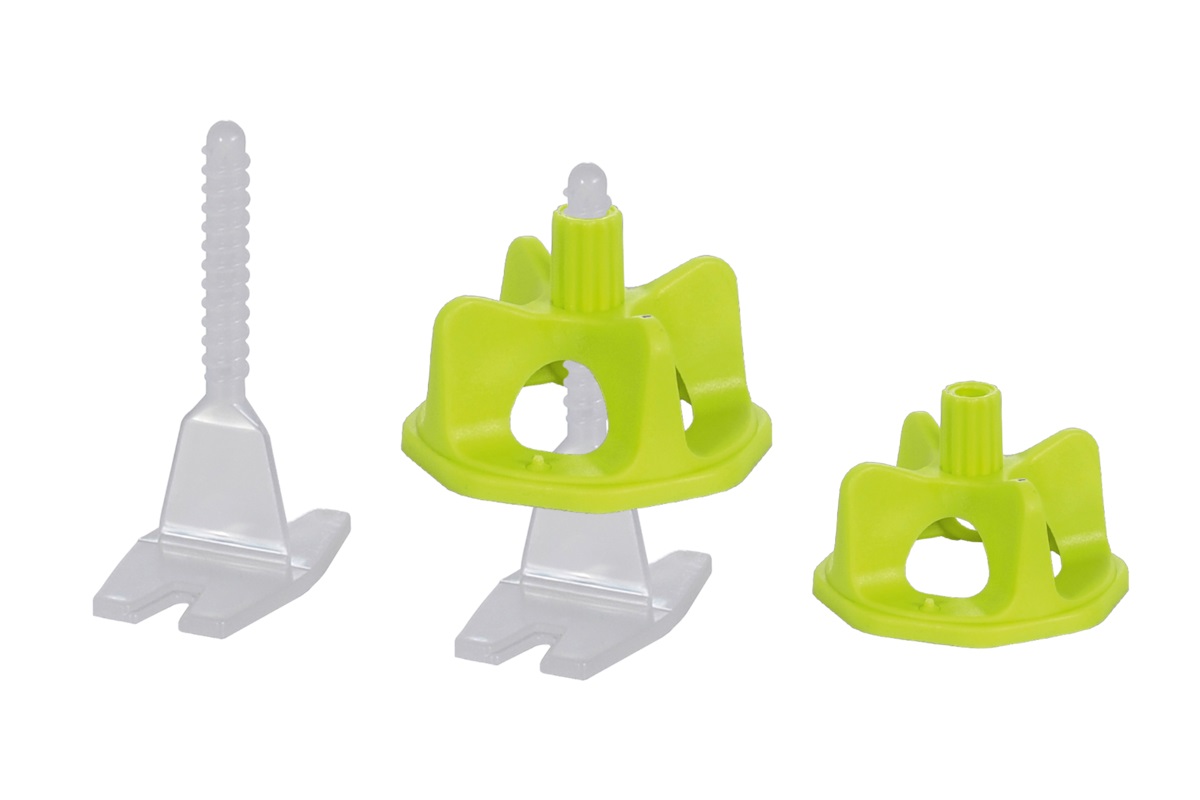 Nivelliersystem Starterset für Fliesen Verlegehilfe Codex LS 2 250 Laschen und 200 Zughauben