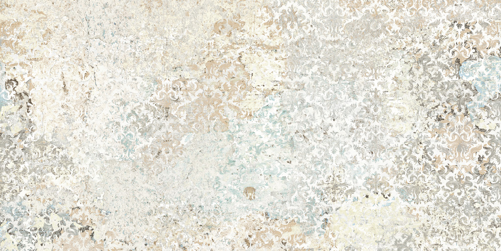 Fliese Ornamente Vintage Teppichoptik beige Carpet Sand natural