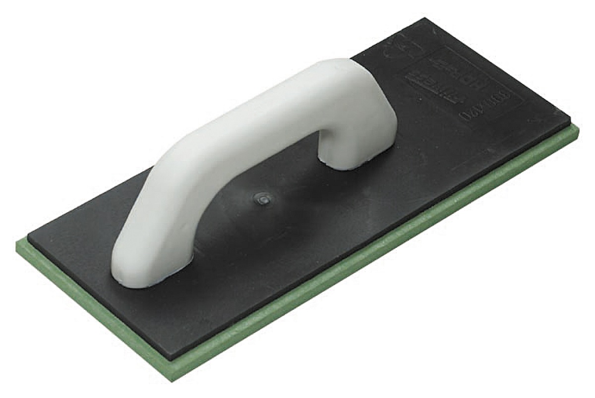 Fugbrett Ausfugbrett mit Moosgummi-Auflage grün 140x280mm Hufa
