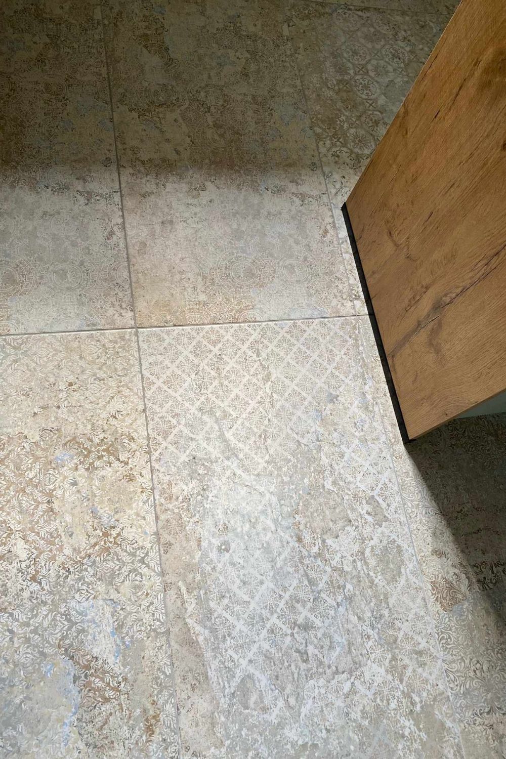 Fliese Ornamente Vintage Teppichoptik beige Carpet Sand natural