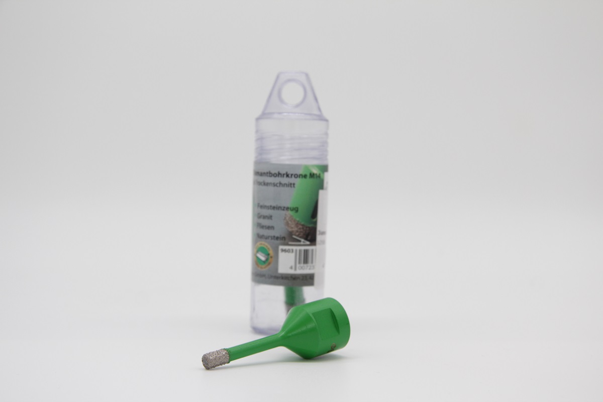 Diamantbohrer 6mm für Fliesen & Feinsteinzeug Lochbohrer