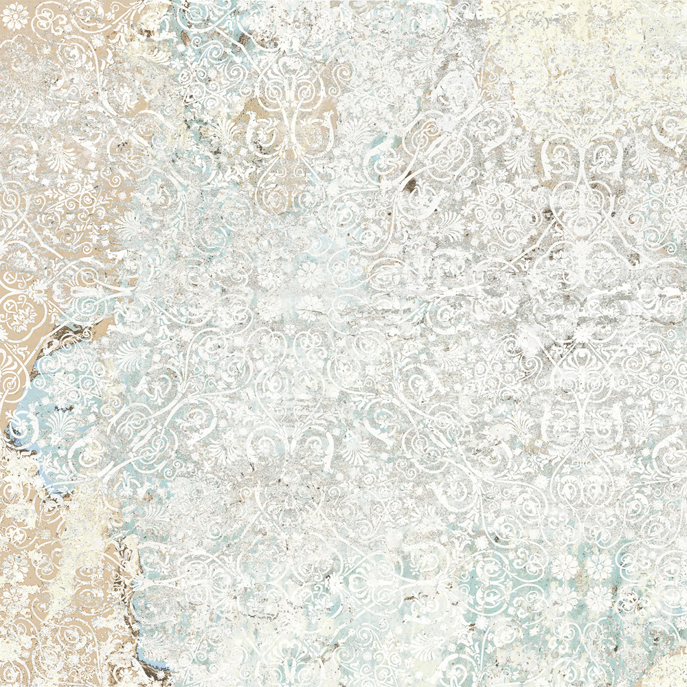 Fliese Ornamente Vintage Teppichoptik beige Carpet Sand natural