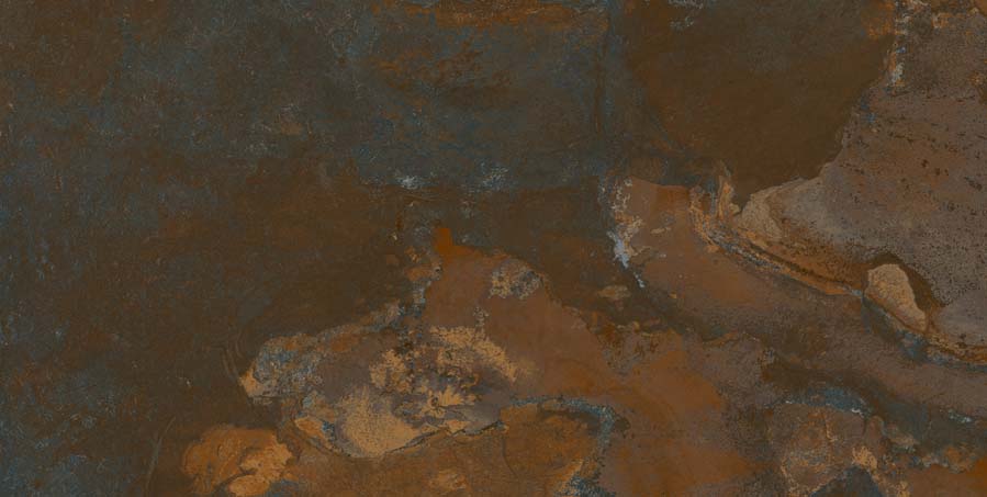 ABVERKAUF Fliese Steinoptik rustikal rot braun 60x120 cm "Bor Musgo" rektifiziert