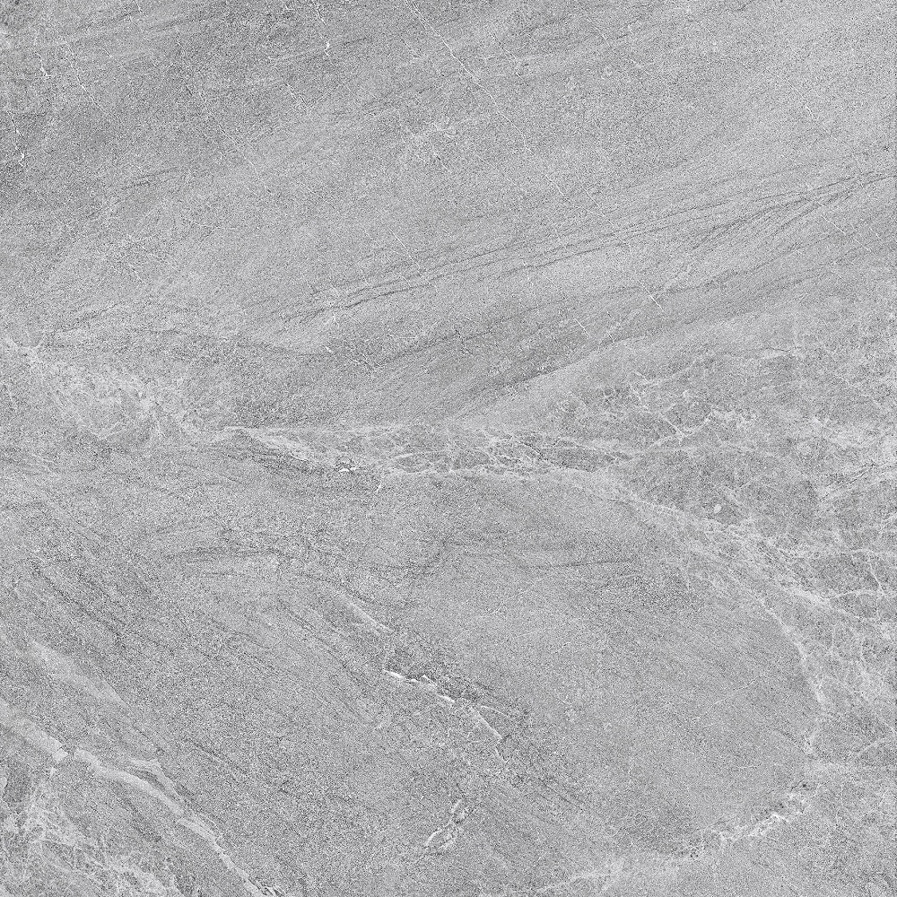 Terrassenplatte Restposten Steinoptik 60x60 cm grau "Nevada Gris" Feinsteinzeug Höhe 2 cm