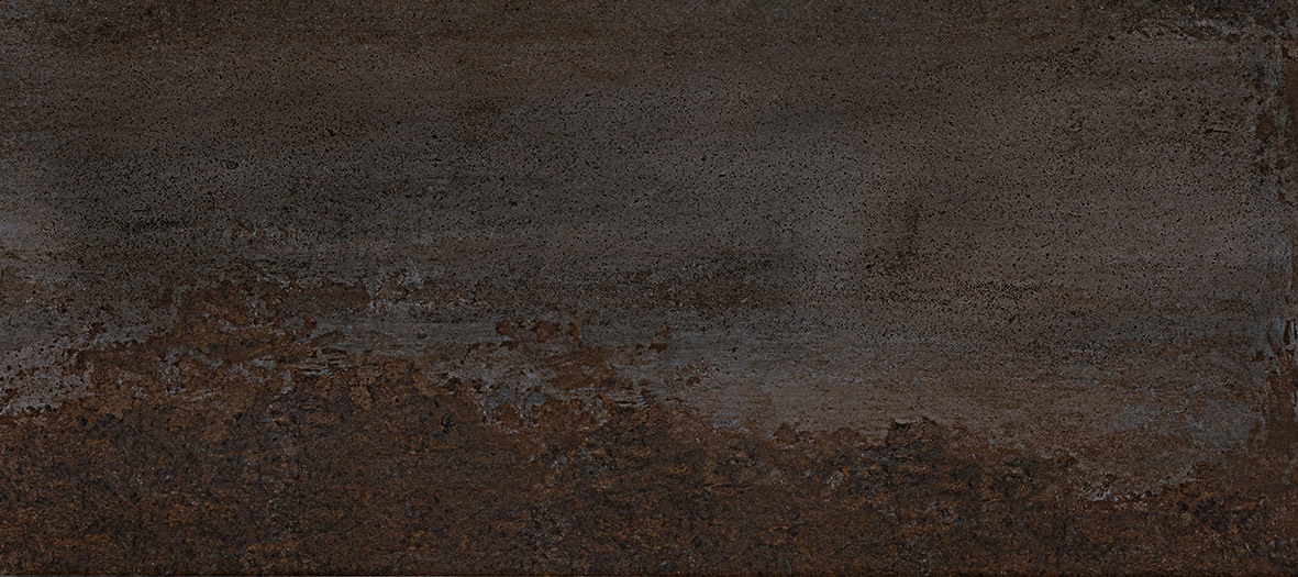 80x180 cm Fliese Metalloptik Serenissima Costruire Metallo Ruggine Bodenfliesen Wandfliesen rotbraun grau