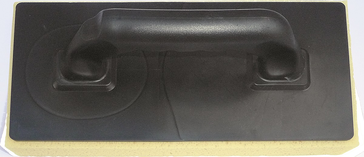 Waschbrett für Fliesenreinigung gerasteter Schwamm 140x280mm Hufa