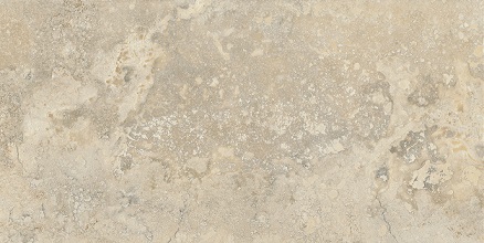Fliese elegante Travertin-Steinoptik poliert "Invictus Cross Beige Krystal" rektifiziert