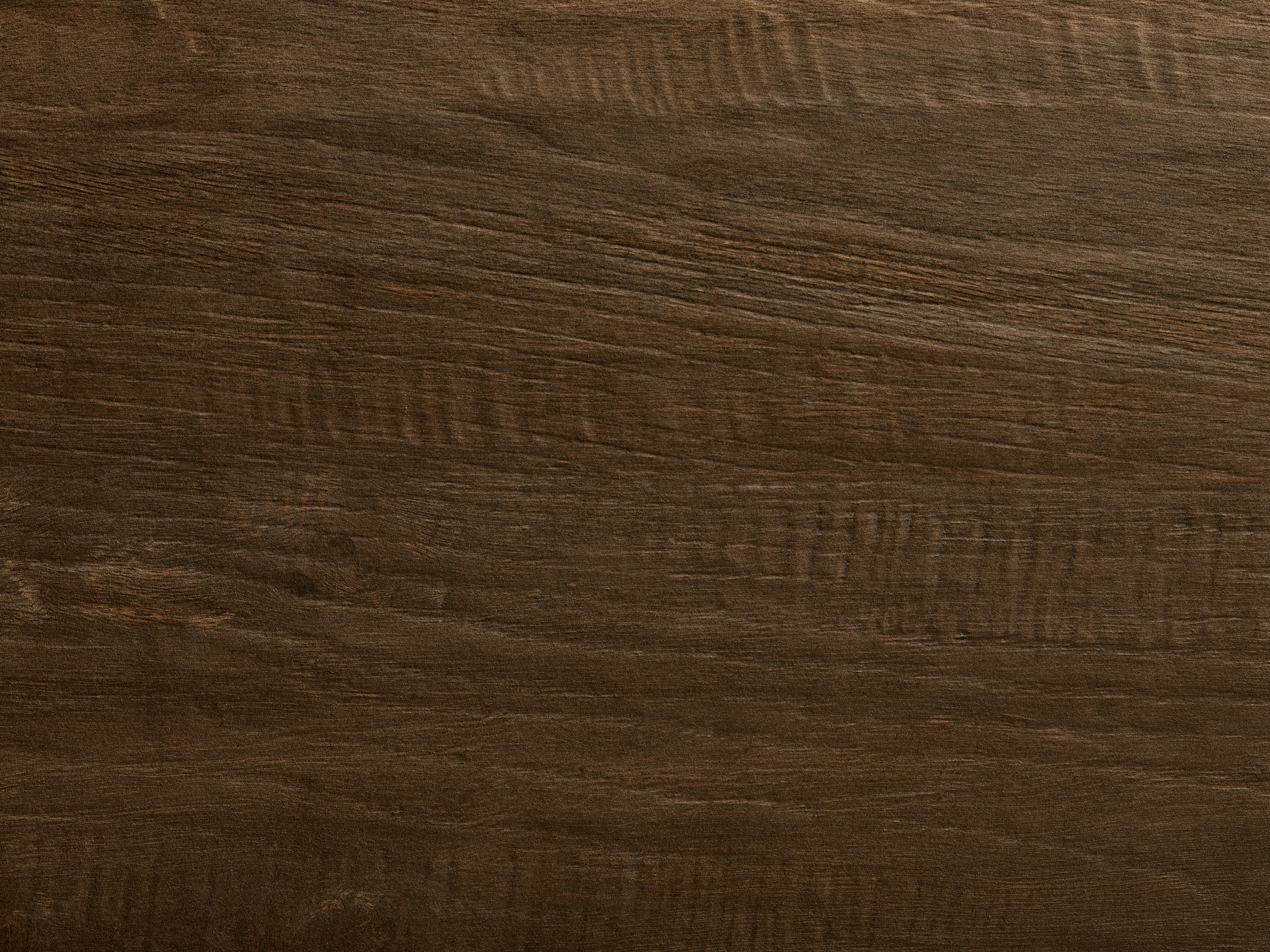 Fliese Eiche-Holzoptik dunkel Serenissima I Lecci Verniciato dunkelbraun Detailsansicht